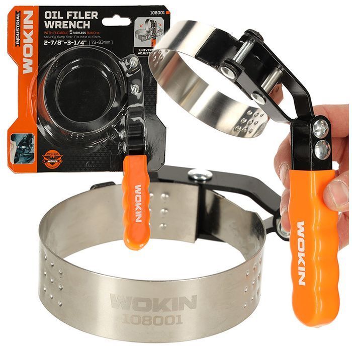 wokin klucz tasiemkowy opaskowy paskowy do filtra oleju 73-83mm