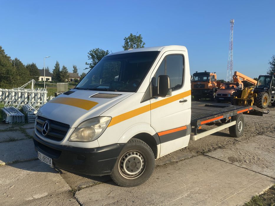 Autolawewa, skrzynia. Mercedes sprinter wciągarka, pneumatyka