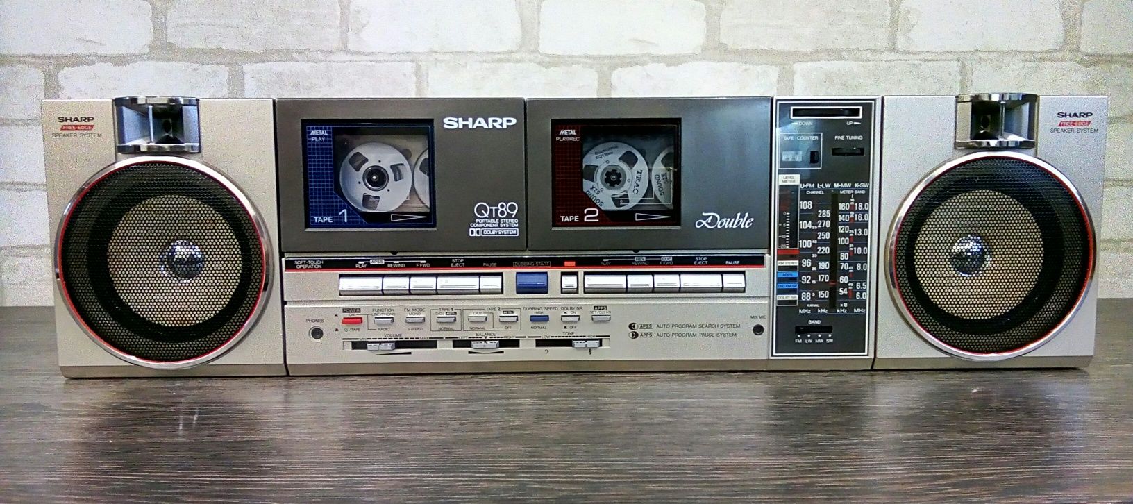 Sharp QT-89HG Portable Stereo Component System