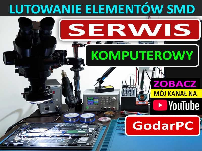 Serwis naprawa laptopów montaż składanie komputerów | Lutowanie SMD
