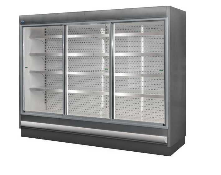 Холодильна скляна вітрина з виносним холодом