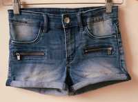 H&M spodenki 140 szorty 140 dżinsowe jeans jak nowe