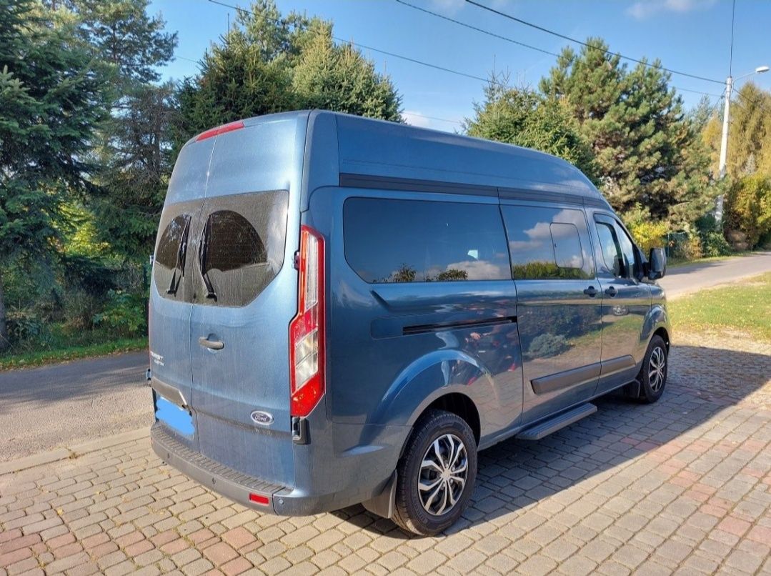 Łóżko Ford Transit Custom long zabudowa kamper