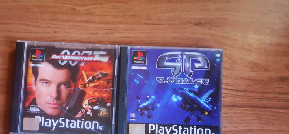3 Gry Metal Gear Solid 007 James Bond G-Police Psx Ps2 PS3 PlayStation