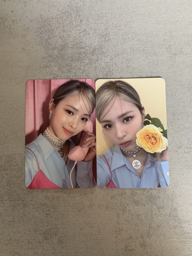 Itzy Ryujin Photocards Crazy In Love