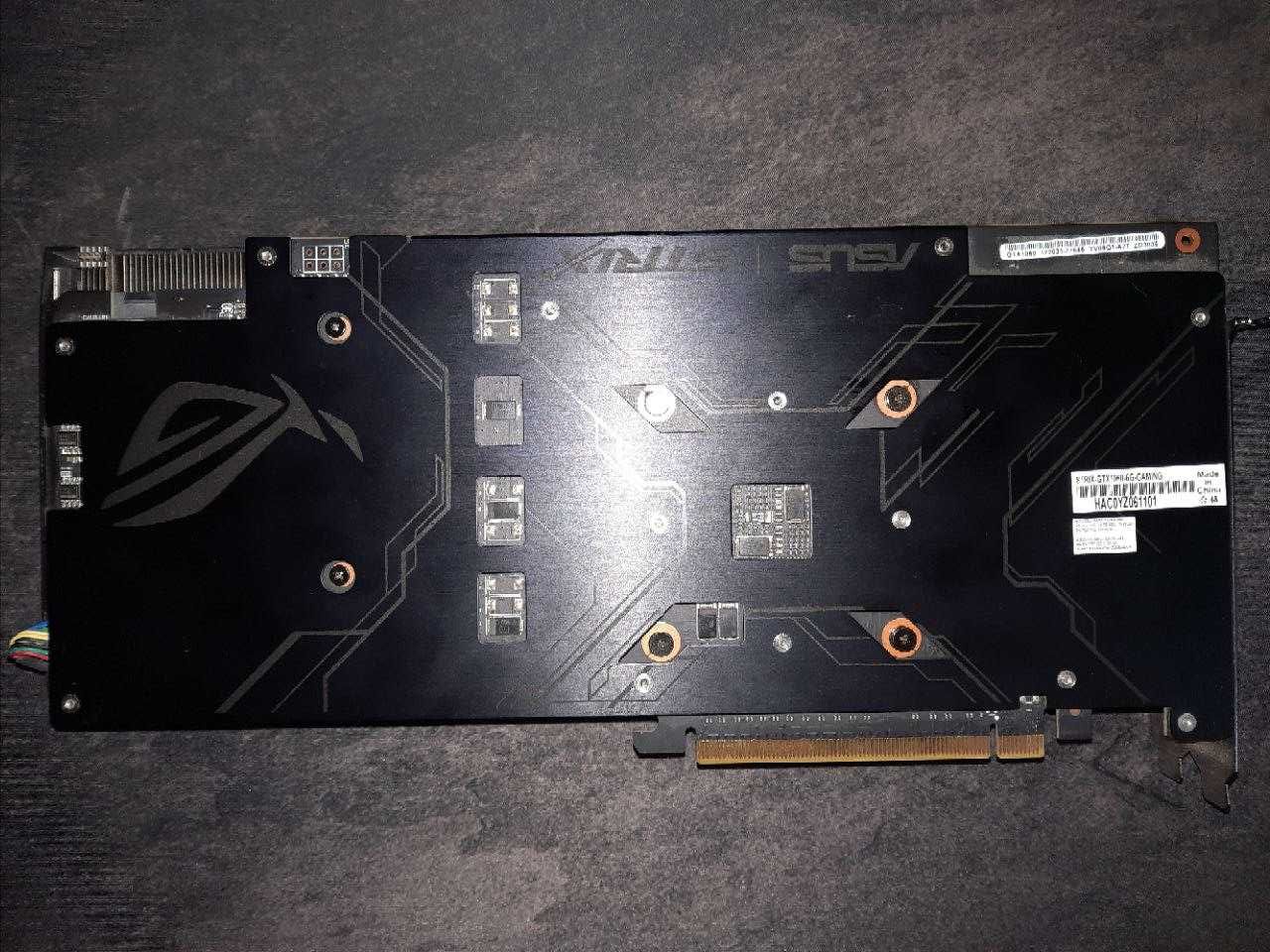 GTX Asus ROG Strix 1060 6gb