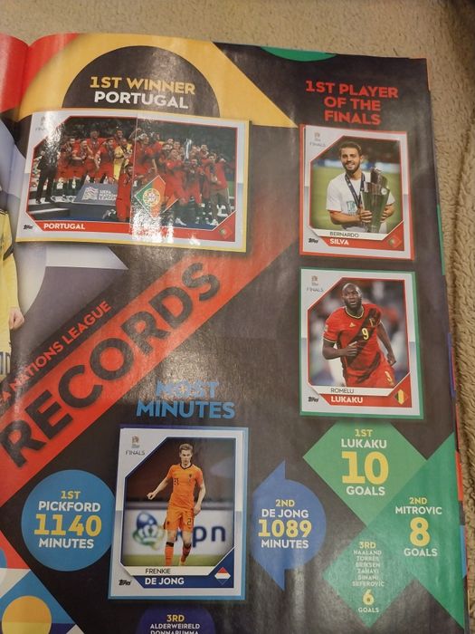 Uefa Nations league Topps