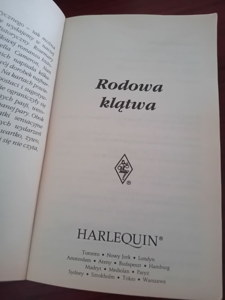 Wielki historyczny romans Candace Camp Rodowa Klątwa