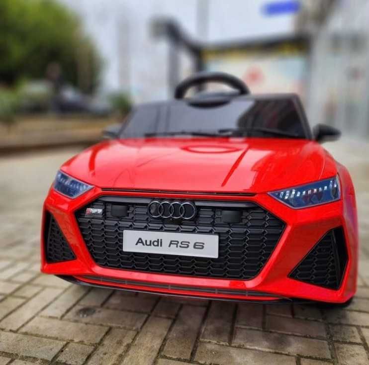 Auto na akumulator AUDI RS6 czerwone dla dzieci BRD-2118 NOWE!!!