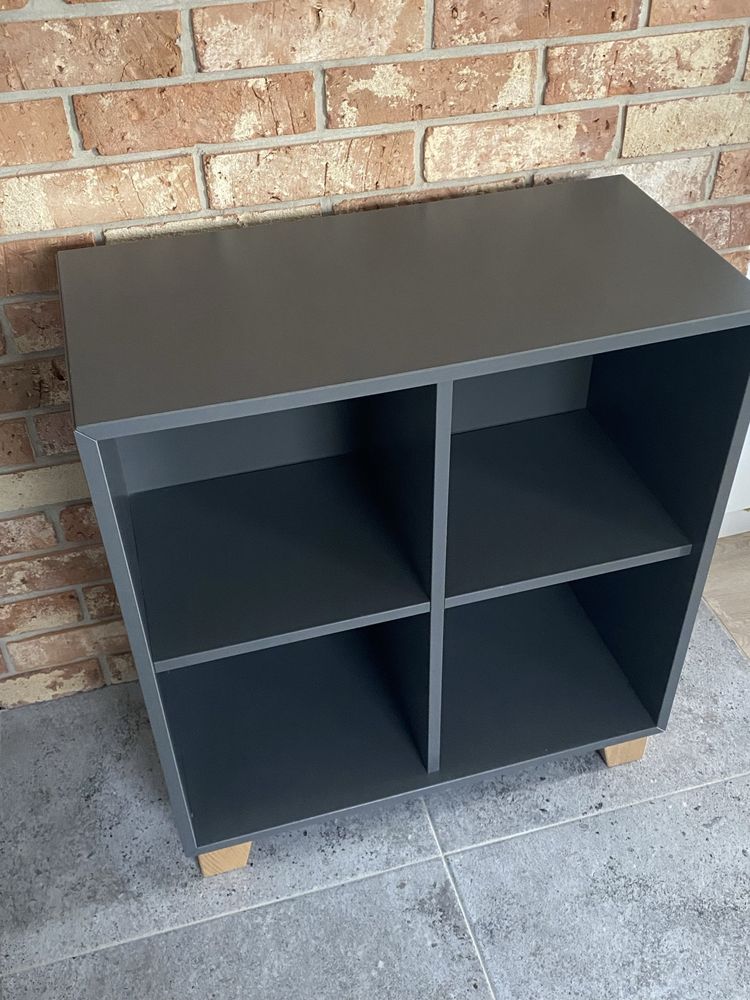 Kallax szary grafit mat Ikea 70x70
