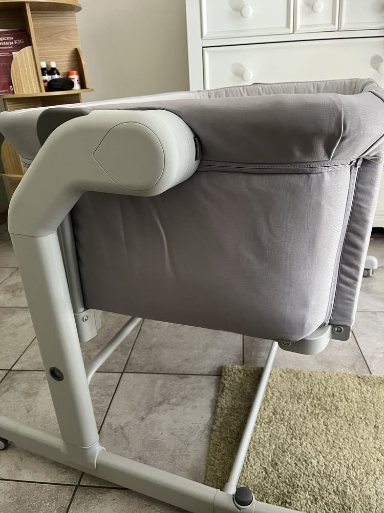 Łóżeczko Chicco Next2Me Magic Evo Grey Misty + akcesoria