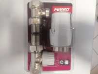 NOWY Zawór Termostatyczny  prosty- FERRO 1/2"
