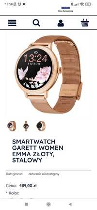 Smartwatch Garret Women Emma nowy