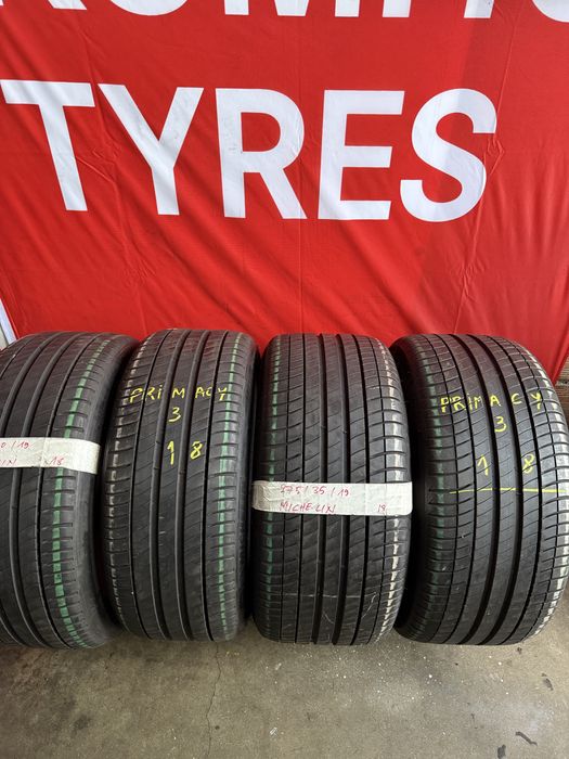 Pneus RFT 245/40/19+ 275/35/19 Michelin como novos