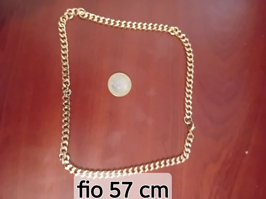 Fio banhado a ouro 18k