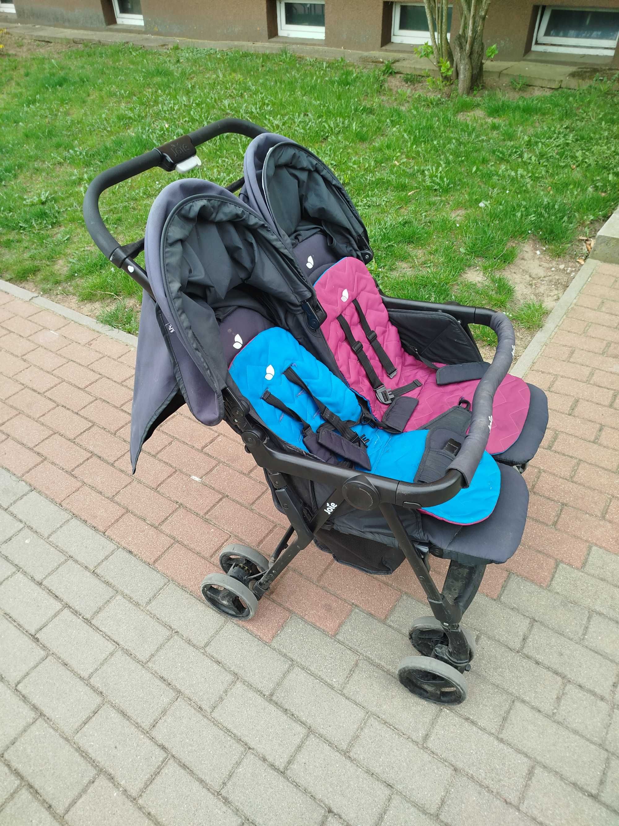 Wózek 2 osobowy, bliźniaczy Joie