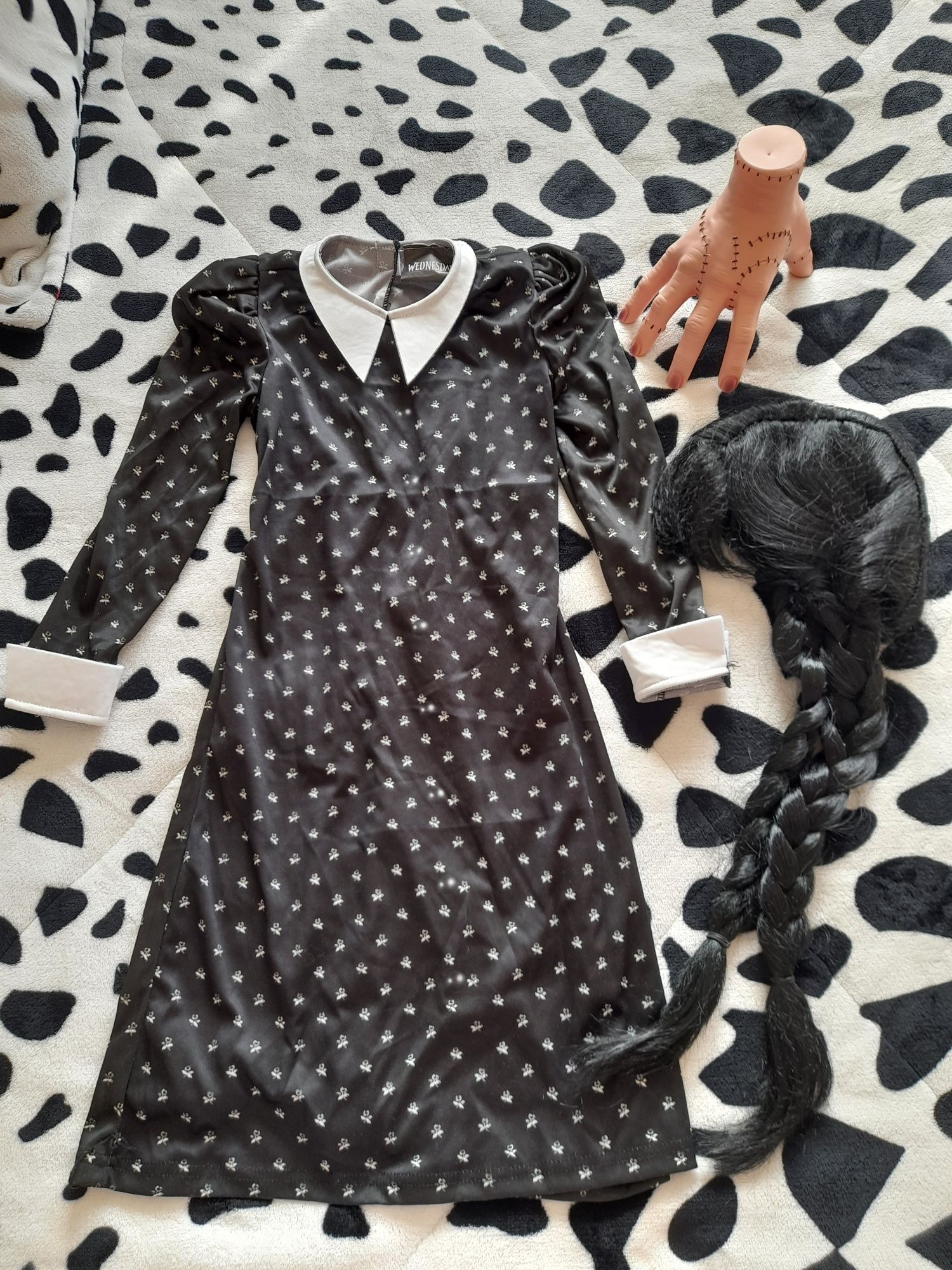 Fato de Carnaval/Halloween Wednesday