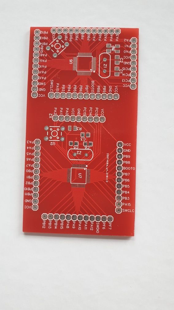 Плата для пиошивки микроконтроллеров STM32 L052, F030