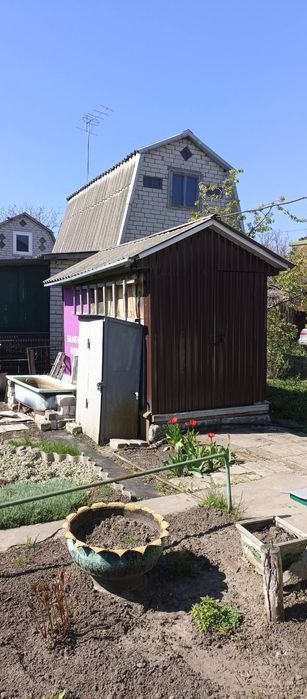 Продам дачу кооператив мечта 3,5 сотки з домом , душ, сарай , скважина