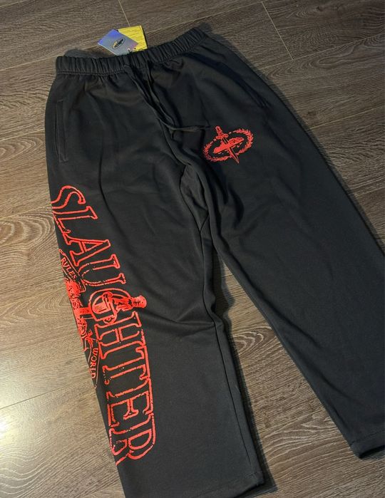 Штаны Corteiz кортез спортивные широкие drill casual opium дрил