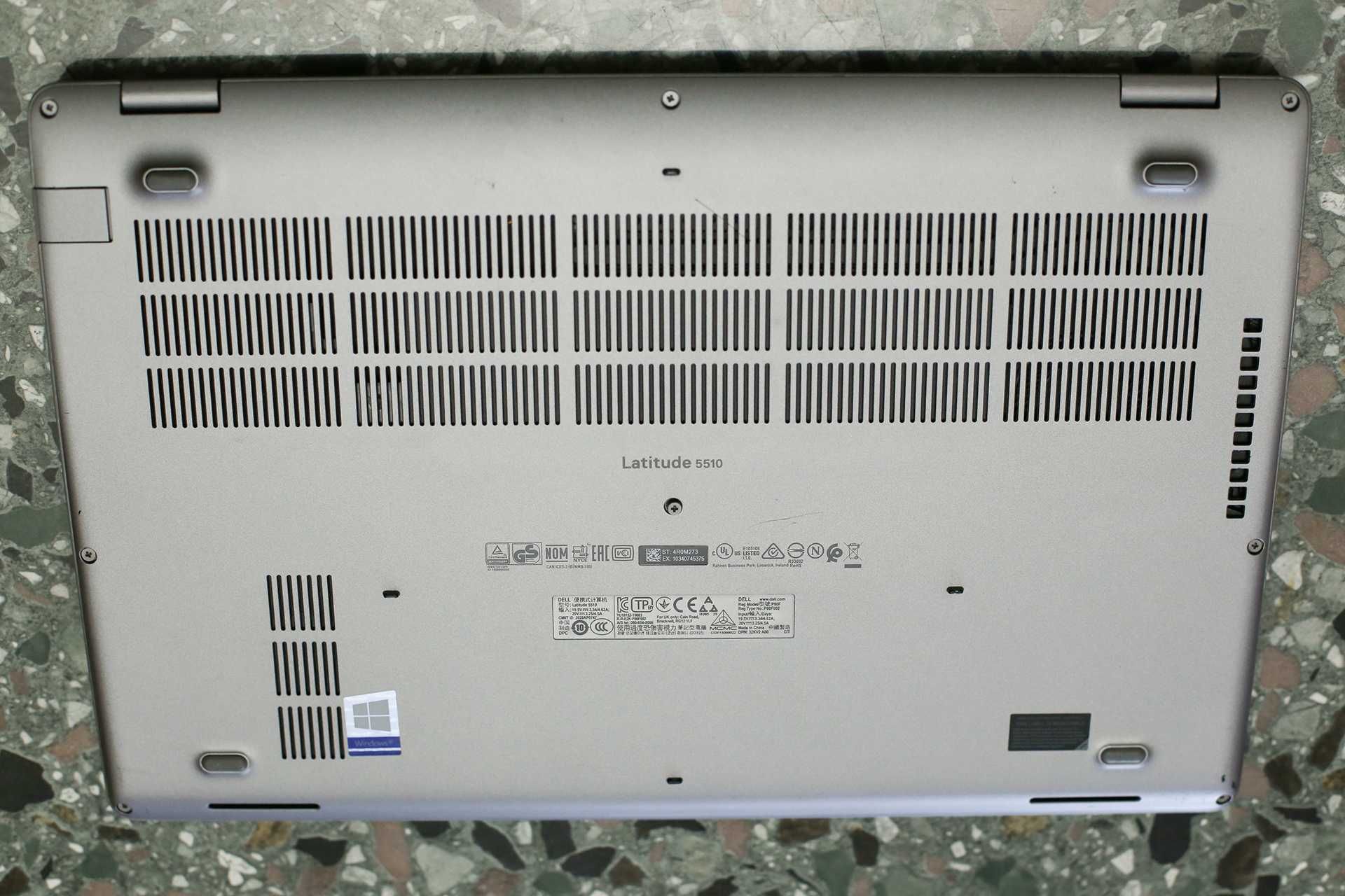 Потужний Dell Latitude 5510 15.6" i7-10610u/16Gb/256/FHD IPS