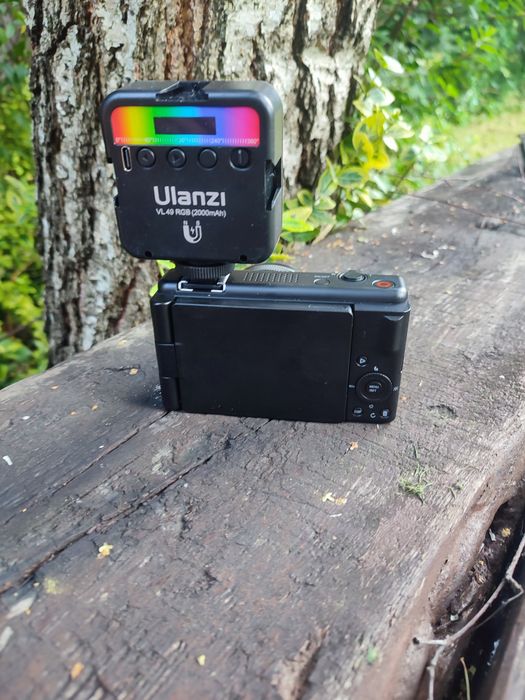 Aparat cyfrowy 4K 72 MP 18X Zoom +lampa led