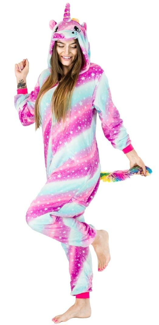 Kigurumi Onesie piżama kombinezon rozm. S PEGAZ Jednorożec
