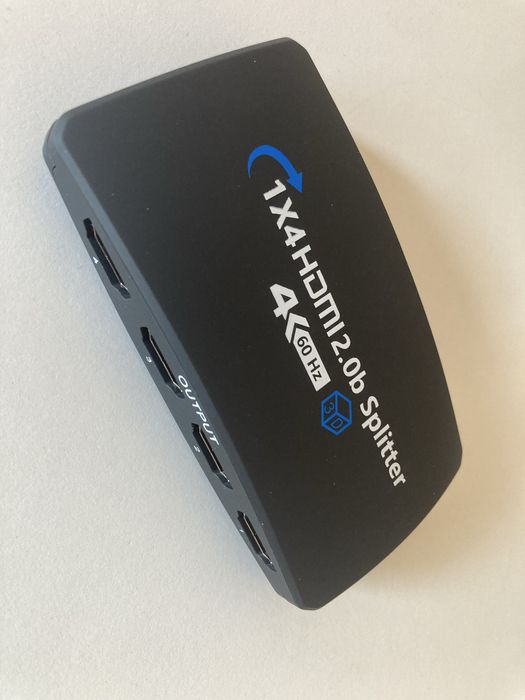 SPLITTER przejsicowka HDMI 2.0 1x4 ROZDZIELACZ UHD 4K HDCP 2.2