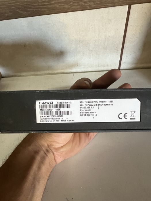 Vendo router’s 4G+ NOS