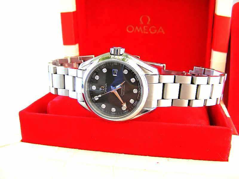 Omega Seamaster Aqua Terra Teak Diamond salon KRUK (zegarek damski)