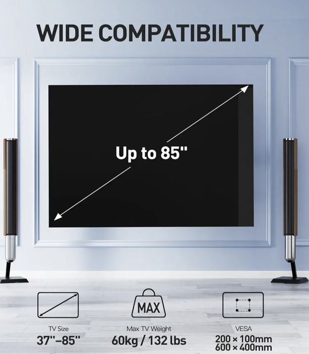 !! Uchwyt Do TELEWIZORA 37-85" Super Jakość PREMIUM !!