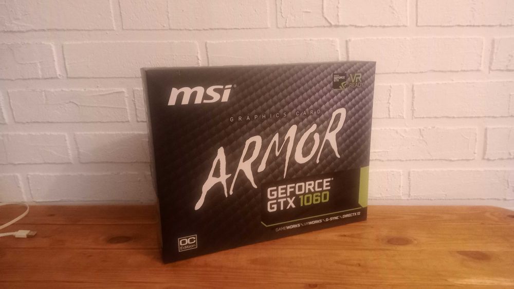 Відеокарта MSI ARMOR GTX1060-3Gb