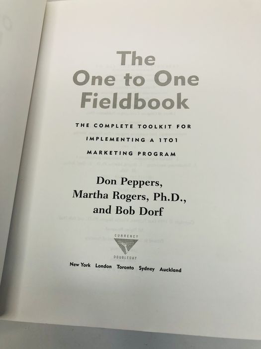 The One to One Fieldbook