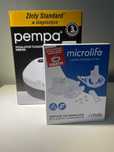 Pempa NEB100, inhalator tłokowy + Microlife, akcesoria do inhalacji