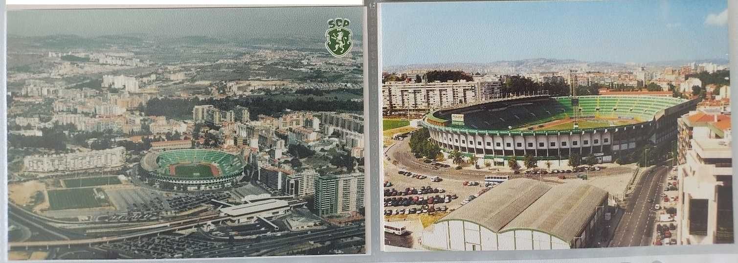 Postais estádio Alvalade Sporting Clube de Portugal