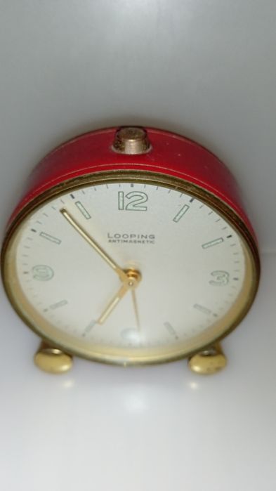 Relógio Vintage Antimagnetic Looping Swiss