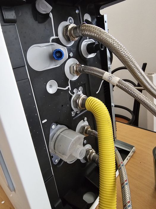 Caldeira de aquecimento e agua quente