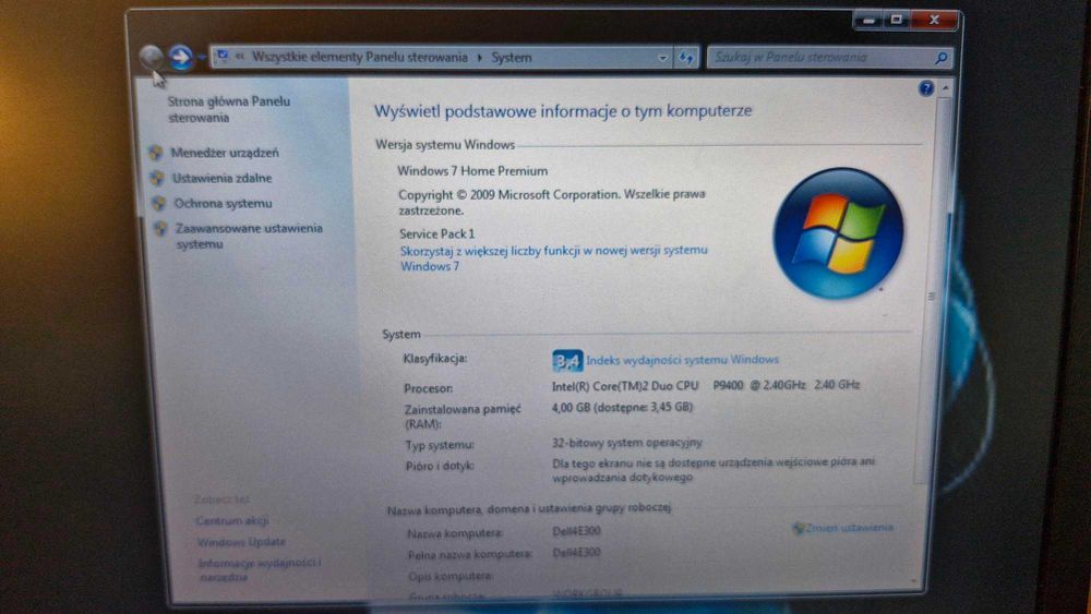 DELL Lattitude E4300 SSD128, 4GB RAM