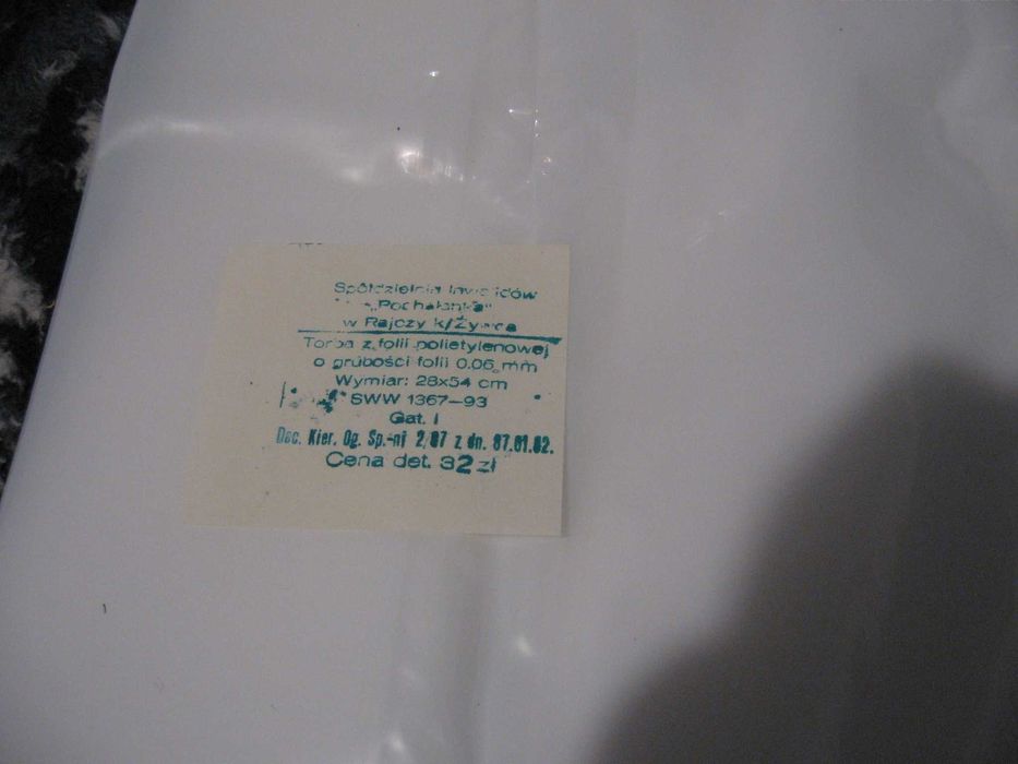 Rodem z PRL-foliowa torba na zakupy-z87r-pak 100 szt