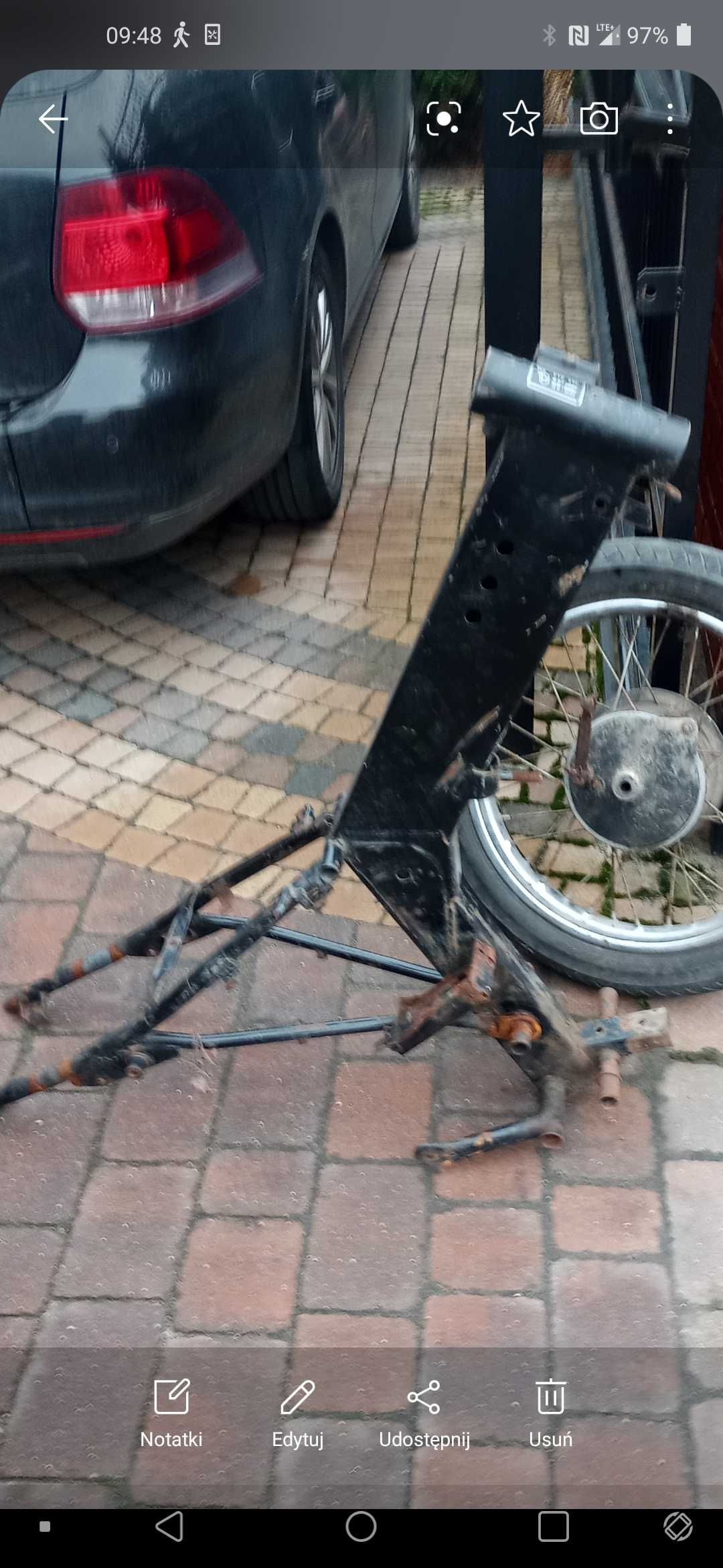 Sprzedam ramę MZ ETZ 250