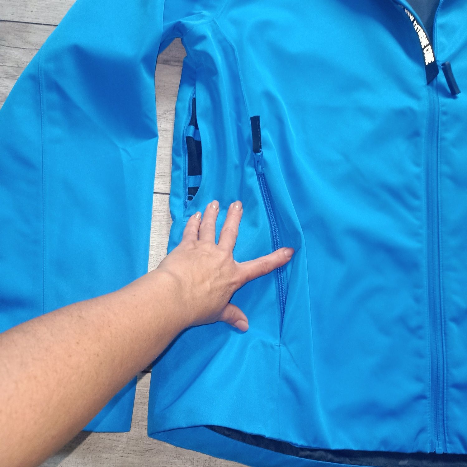 Kurtka 4F Softshell nowa bez metek - XXL - męska - miejska - niebieski