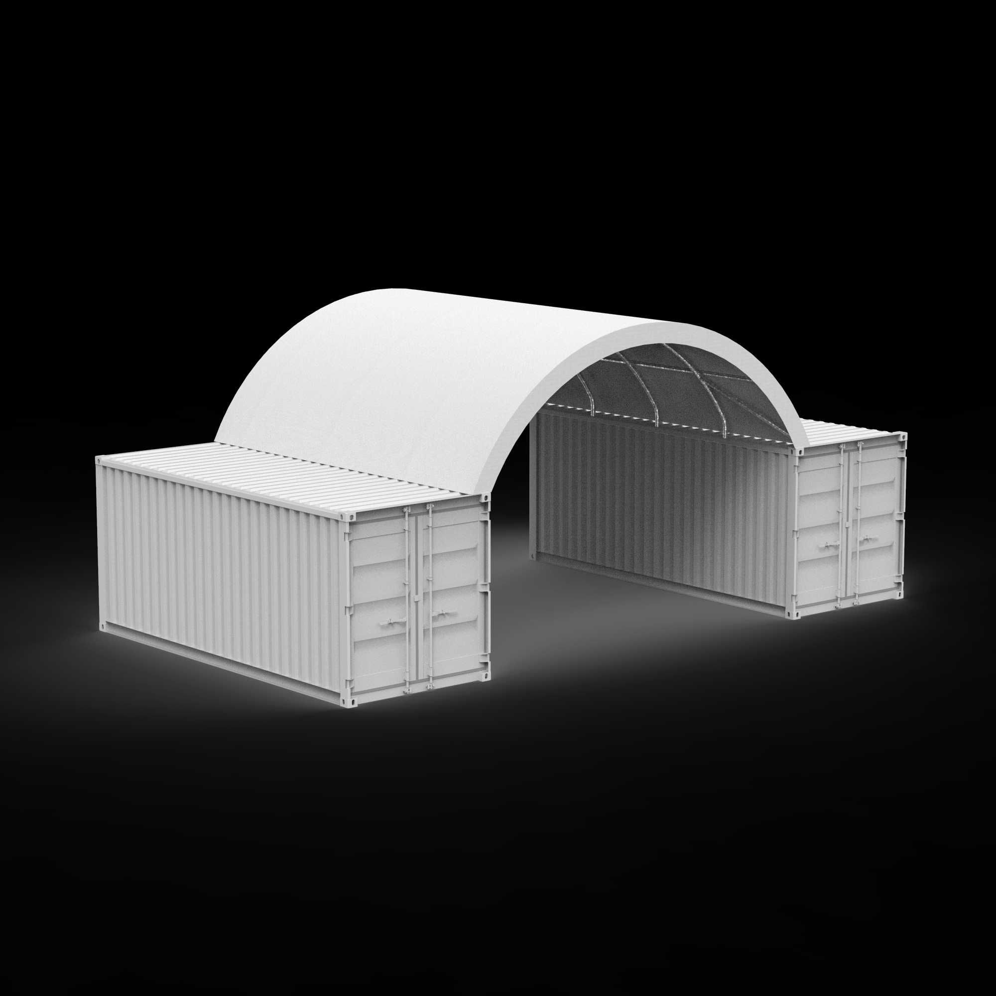 Hala kontenerowa 6x6m