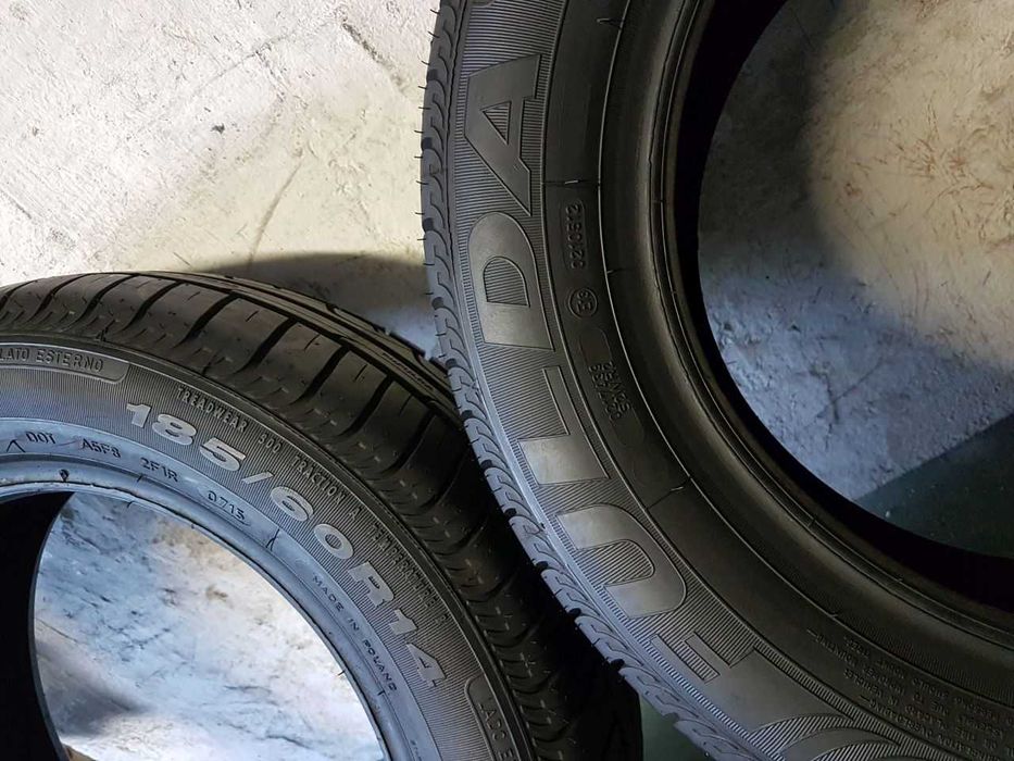 Dwie Opony letnie Demo 185/60R14 7,3mm Fulda EcoControl
