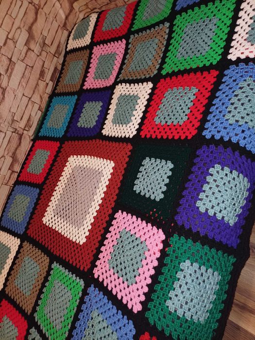 Narzuta na łóżko.