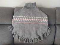 Poncho dla dziewczynki