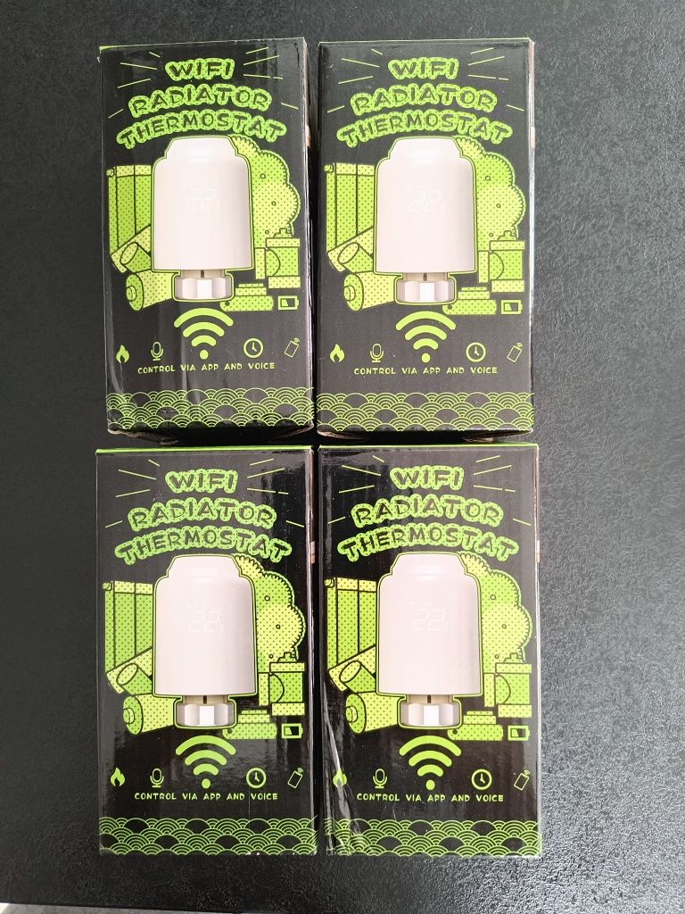 Głowica tetmostatyczna GTW06 Termost grzejnikowy WIFI TUYA