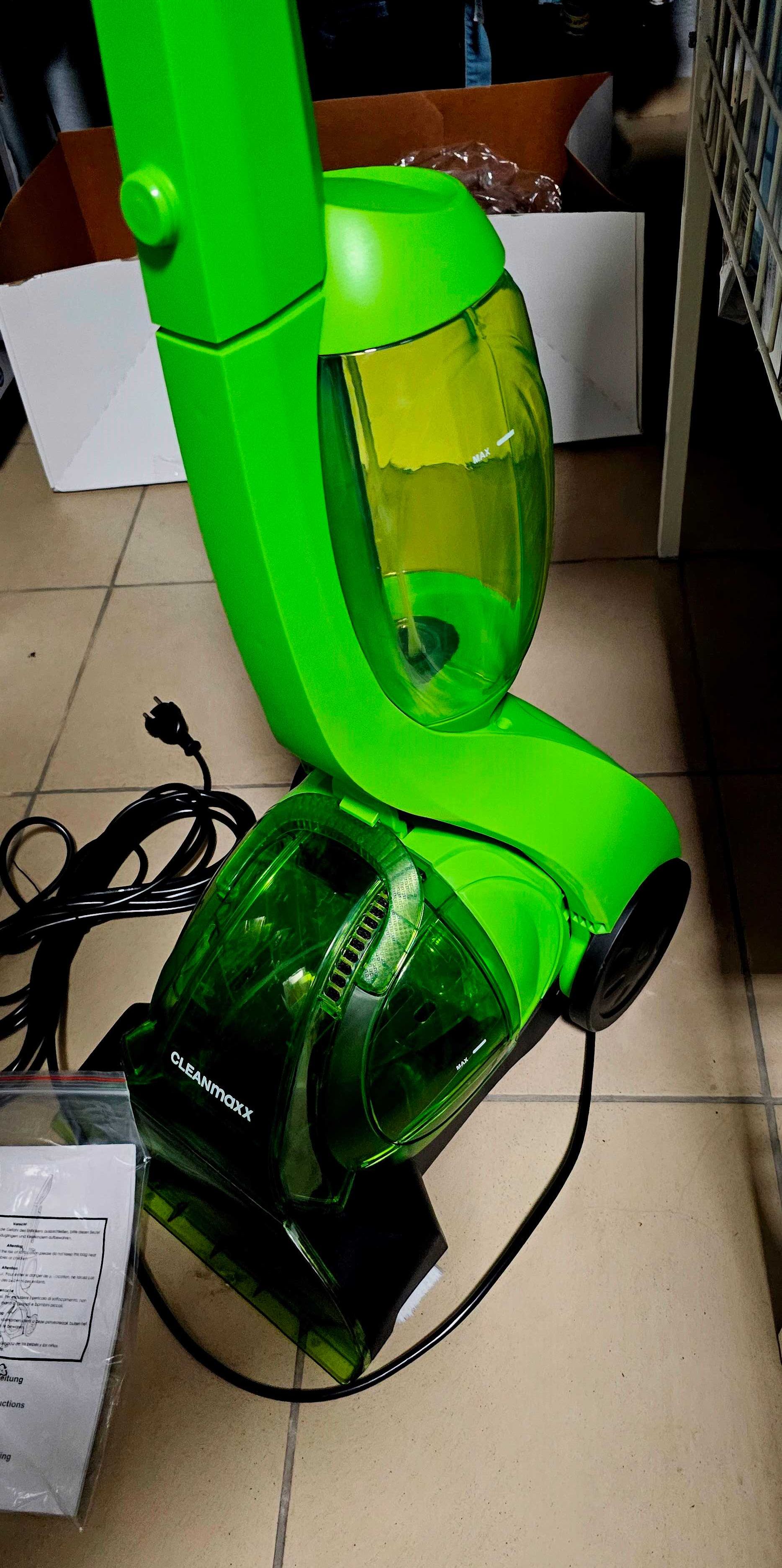 Nowy Odkurzacz piorący do dywanów INTERTEK cleanmaxx 500W