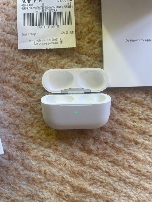 Air Pods Pro Baza Etui Oryginalne Stan Wzorowy