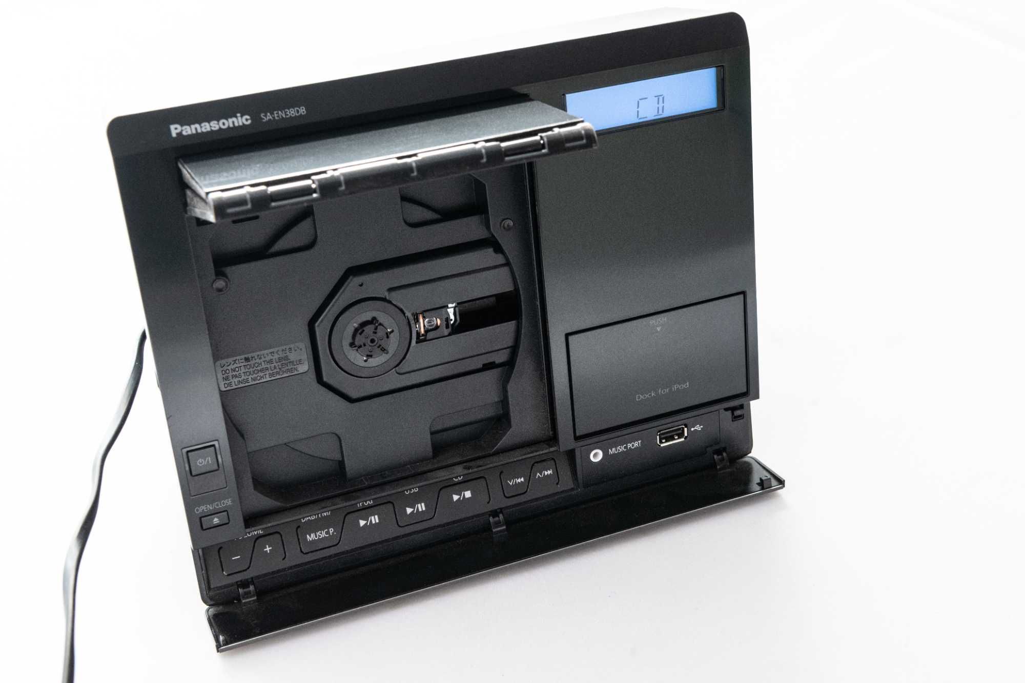 Zestaw stereo miniwieża CD Ipod FM DAB Panasonic SA-EN38DB