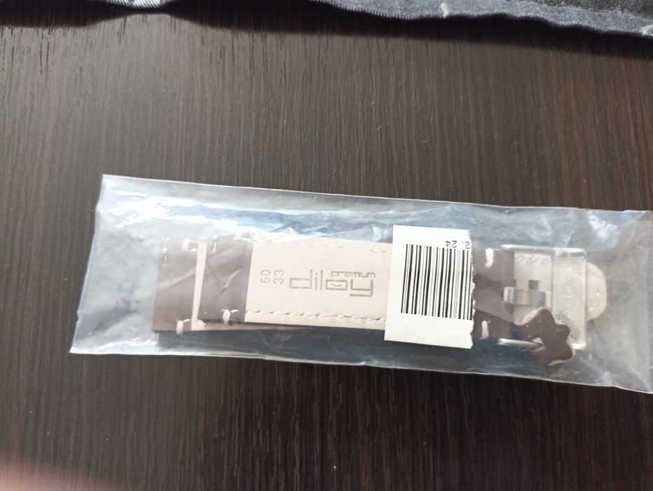 Skórzany pasek do zegarka 20 -24mm(NOWY)